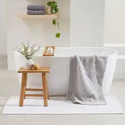 Pillow Talk Classic Woven Bath Runner by M.U.S.E offer