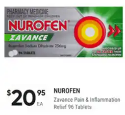 healthylife Nurofen Zavance Pain & Inflammation Relief offer
