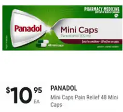 healthylife Panadol Mini Caps Pain Relief offer