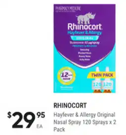 healthylife Rhinocort Hayfever & Allergy Original Nasal Spray offer
