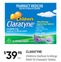 healthylife Claratyne Childrens Hayfever & Allergy Relief offer