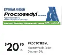 healthylife Proctosedyl Haemorrhoids Relief Ointment offer