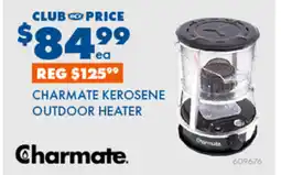 BCF Charmate kerosene outdoor heater offer