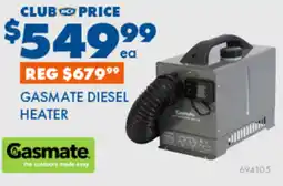 BCF Gasmate diesel heater offer