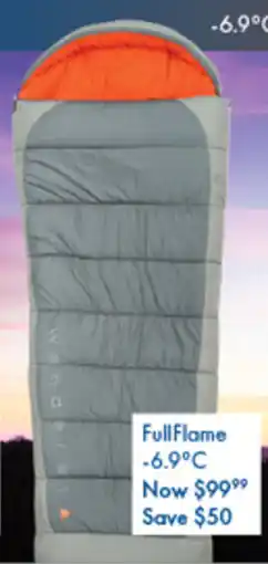 BCF Wanderer polyester sleeping bags offer