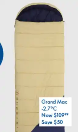 BCF Wanderer grand cotton xl sleeping bags offer