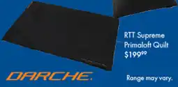 BCF Darche Bedding RTT Supreme Primaloft Quilt offer
