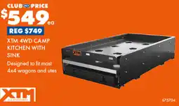 BCF Xtm 4wd Camp Kitchen With Sink offer