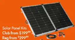 BCF Solar Panel Kits offer