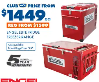 BCF Engel elite fridge freezer range offer