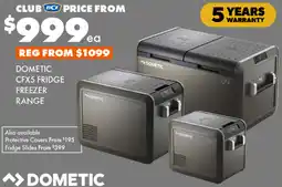 BCF Dometic cfx5 fridge freezer offer