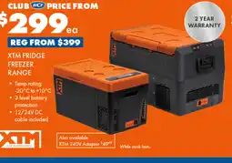 BCF Xtm fridge freezer range offer