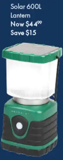 BCF Solar 600L Lantern offer