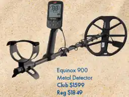 BCF Equinox 900 Metal Detector offer