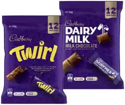 IGA Cadbury Share Pack 120β180g Selected Varieties offer