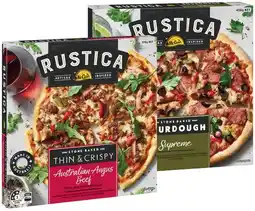 IGA Rustica by McCain Stone Baked Pizza 335β450g Selected Varieties offer