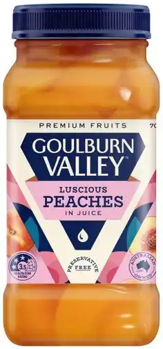 IGA Goulburn Valley Fruit in Juice 700g Selected Varieties offer