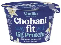 IGA Chobani Fit Protein Greek Yogurt Pot 160g Selected Varieties offer