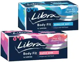 IGA Libra Tampons 16 Pack Selected Varieties offer