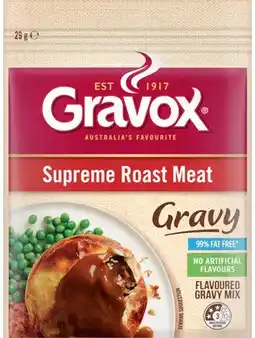 IGA Gravox Gravy or Sauce Mix 29g Selected Varieties offer