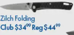 BCF Gerber Camp Knives & Multi-Tools Zilch Folding offer