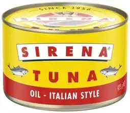 IGA Sirena Tuna 425g Selected Varieties offer