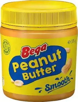 IGA Bega Peanut Butter 375g Selected Varieties offer