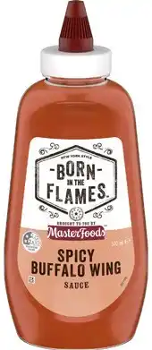 IGA MasterFoods Born in the Flames Sauce 500mL Selected Varieties offer