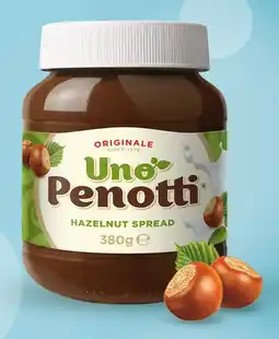 IGA NEW Penotti Uno Hazelnut Spread 380g offer