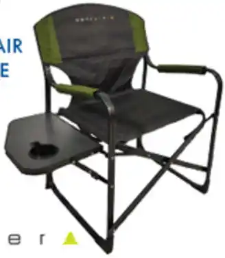 BCF Wanderer directors chair with side table offer