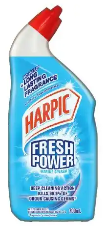 IGA Harpic Fresh Power Liquid Toilet Cleaner 700mL Selected Varieties offer