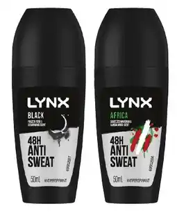 IGA Lynx Antiperspirant Roll‑On 50mL Selected Varieties offer