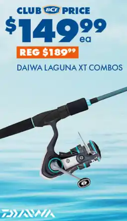 BCF Daiwa laguna xt combos offer