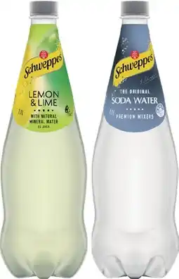 IGA Schweppes Mixers 1.1 Litre Selected Varieties offer