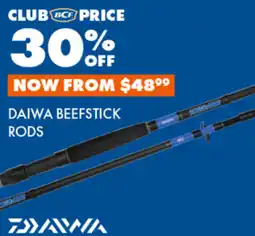 BCF Daiwa beefstick rods offer