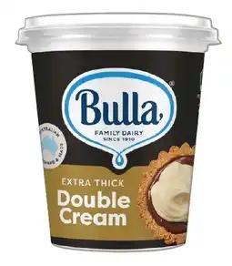 IGA Bulla Extra Thick Double Cream offer