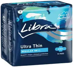 IGA Libra Pads 6‑14 Pack or Liner 50 Pack Selected Varieties offer