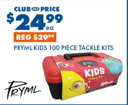 BCF Pryml Kids 100 Piece Tackle Kits offer