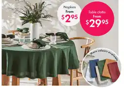 Pillow Talk Pelham Cotton Table Cloth Rectangle 150x230cm offer