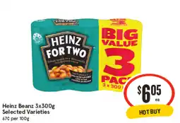 IGA Heinz BeanzSelected Varieties offer