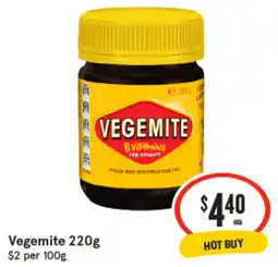 IGA Vegemite offer