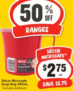 IGA Décor Microsafe Soup Mug offer