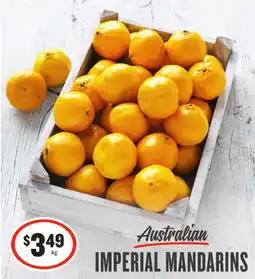 IGA Australian IMPERIAL MANDARINS offer