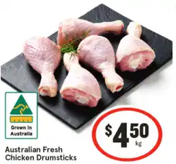 IGA Australian Fresh Chicken Drumsticks offer