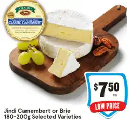 IGA Jindi Camembert or Brie I Selected Varieties offer