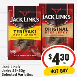 IGA Jack Link's Jerky Selected Varieties offer