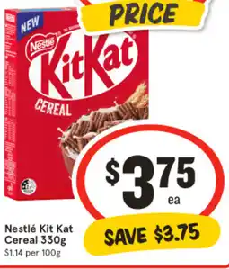 IGA Nestlé Kit Kat Cereal offer