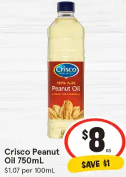 IGA Crisco Peanut Oil offer