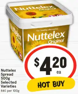 IGA Nuttelex Spread Selected Varieties offer