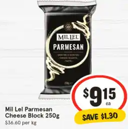 IGA Mil Lel Parmesan Cheese Block offer